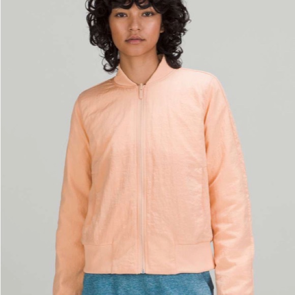 Lululemon Non-Stop Bomber Jacket
Bleached Apricot, Size 4 - Picture 12 of 14